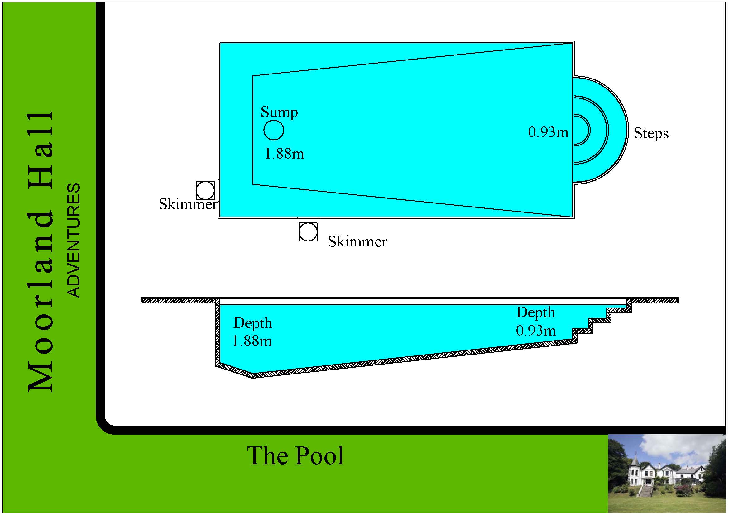 Moorland Hall Swimming Pool